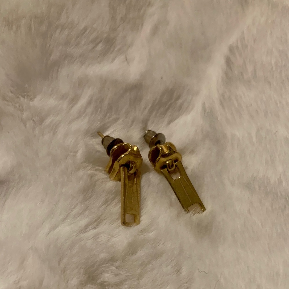 Zipper Earrings